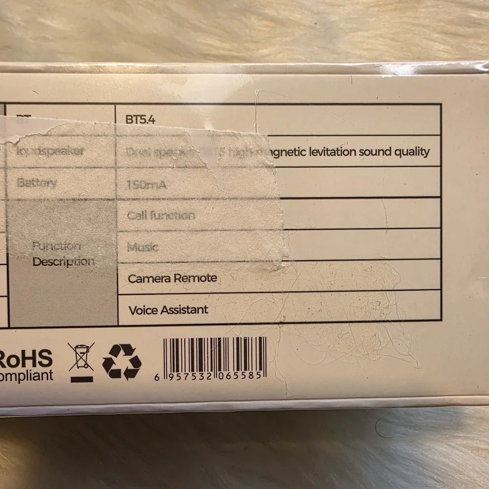 NEW Factory Sealed AIMB-V3 Smart Bluetooth Audio Glasses Black 2 Lens Sets